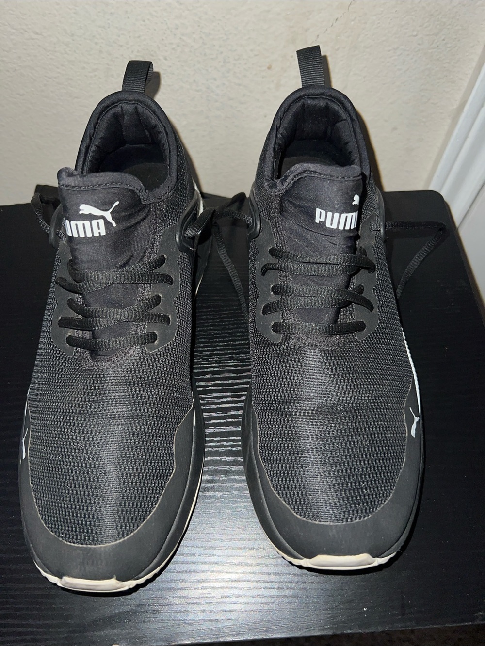 Puma Men's Black Athletic Sneakers